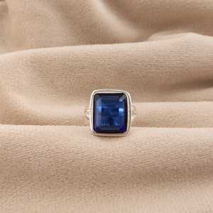 Anillo de Rubelita Rosa con Corte Marquesa, Plata de Ley 925, Hecho a Mano, Estilo Vintage, con Certificado IGI, para Mujeres, Niñas y Unisex - Product Image 5