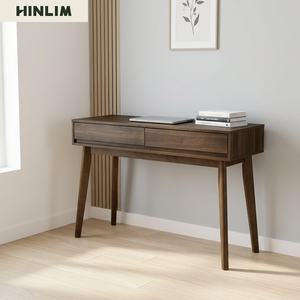 Contemporary Scandinavian Design Durable <b>Console</b> <b>Table</b> <b>Slim</b> Entryway Living Room Solid Wood Legs Luxury Home Interior Display - Product Image 1