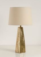 Lampe de table en aluminium en forme de palmier en nickel de luxe, design moderne et durable pour la décoration de salon et de la maison