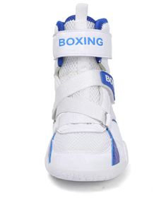 Zapatos de Boxeo de Lona con Cordones para Hombre, Marca Lawd Sports, Color Negro y Naranja, Suela de Goma, para Gimnasio y Práctica en el Ring - Product Image 2