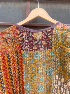 Veste à poche avant imprimée numériquement, 100 % coton, écologique, matelassée, anti-plis, respirante et à séchage rapide, fabriquée à la main en Inde - Product Image 6