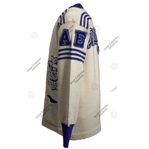 Phi Beta Sigma <b>Cardigan</b> <b>Sweater</b> With Custom Colours & Embroidered Knit <b>Sweater</b> For Sorority fraternity College <b>Sweater</b> - Product Image 3