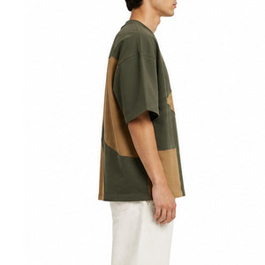 เสื้อยืดทรงบ็อกซี่ผ้าคอตตอนหนานุ่มสำหรับผู้ชาย ขายดีที่สุด ทนทาน สวมใส่สบาย สไตล์สตรีทแวร์ เหมาะสำหรับการสวมใส่ในชีวิตประจำวัน - Product Image 6
