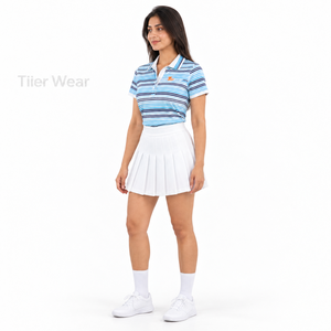 <b>Women</b> Tennis <b>Skort</b> Uniform Lightweight Breathable Athletic Sportswear Custom OEM Private Label Bulk Production Supplier - Product Image 2