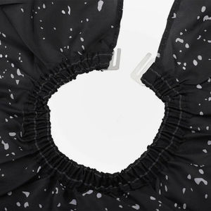 Gorro de Barbero Ligero Más Vendido de Haidresser, Capa de Peluquería de Poliéster Impermeable con Impresión de Logotipo Personalizado - Product Image 2