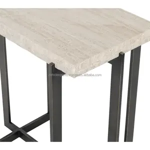 Zahid Exports Patio Metal Coffee <b>Table</b> Weather Resistant Outdoor Garden Furniture - Product Image 4