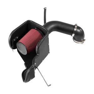 Système d'admission d'air froid de 3,94 pouces avec bouclier thermique compatible 2009-2018 pour Dodge pour Ram 2013-2018 Ram 2500/3500 Filtre à haut débit - Product Image 1