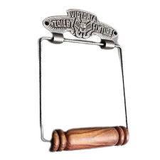 Achetez en gros : Porte-rouleau de papier toilette en fonte forgé à la main, finition laque brute, support de papier toilette suspendu - Product Image 4