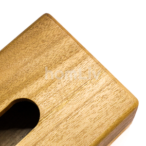 <b>Teak</b> Wood Tissue Box Rectangular Napkin Holder Handmade Natural Wooden Tissue Case for Living Room Coffee <b>Table</b> Home Office - Product Image 6