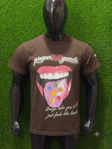 เสื้อยืดกราฟิกโอเวอร์ไซส์สั่งทำพิเศษ ผ้าฝ้าย 100% สตรีทแวร์ พิมพ์ลาย เสื้อยืดลำลองแฟชั่นชายหญิง รับผลิตแบบ OEM ODM - Product Image 4