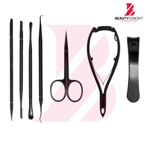 Vente en gros de pinces à cuticules et repousse-cuticules en acier inoxydable doré avec logo personnalisé, outils de manucure de précision pour experts - Product Image 5