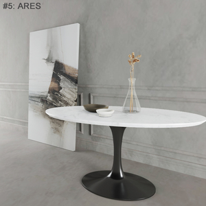 Tables basses modernes table basse à thé en bois pour meubles de salon plateau en pierre de quartz Vietnam - Product Image 3