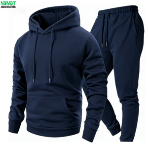 เสื้อฮู้ดดี้ผู้ชายผ้าเฟรนช์เทอร์รี่ 320/340gsm โพลีเอสเตอร์/คอตตอน เป็นมิตรกับสิ่งแวดล้อม สำหรับฤดูหนาว ทรงโอเวอร์ไซส์ ทรงปกติ มีกระเป๋า  รับสกรีนโลโก้ คุณภาพสูง - Product Image 3