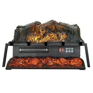 Chimenea Eléctrica Empotrable de 23 Pulgadas con Sonido de Llama, Control Remoto y 5 Niveles de Brillo de Llama Ajustables, Calentador con Efecto de Leña - Product Image 6