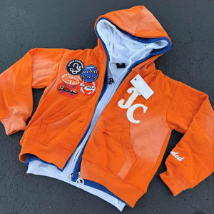 Sweat-shirts à capuche pour hommes les plus vendus, effet délavé, en polaire de haute qualité, logo personnalisé, motif uni, couleur unie, meilleur prix - Product Image 1