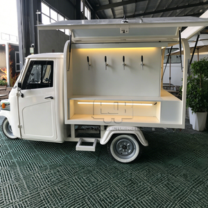 ACB Electric Stainless Steel Aluminum 3-wheel Rust Resistant CE Certified Built-In <b>Heater</b> Food Tricycle Cart Snack Truck Trailer - Product Image 4