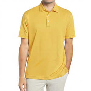Camisetas de Golf de Manga Corta para Hombre, Tejido Sólido de Secado Rápido, Personalizables con Logotipo, de Alta Calidad, en Poliéster, Venta al Por Mayor - Product Image 5