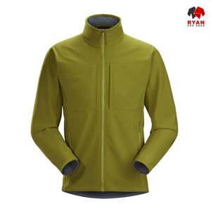 แจ็คเก็ตซอฟต์เชลล์ดีไซน์พิเศษสำหรับผู้ชาย ยี่ห้อ Ryan Pro Gear แบบซิป พร้อมโลโก้สั่งทำพิเศษ ทรงปกติ - Product Image 3