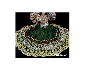 Robes de fête traditionnelles afghanes Kuchi ethniques vintage avec décoration en dentelle en plusieurs couleurs pour tribus pakistanaises/Kuchi - Product Image 3