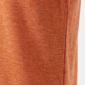 Polo en jersey de coton à manches courtes pour homme, couleur orange, décontracté, respirant, design tricoté uni, coupe classique - Product Image 5