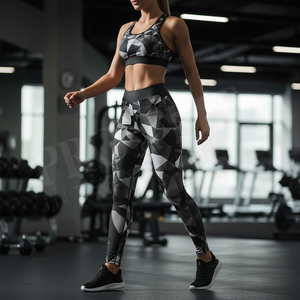 Custom Compression High Performance All Over custom Design Printed Leggings Sportswear Jogging Exercise Whole Sale Skinny Pants - Product Image 4
