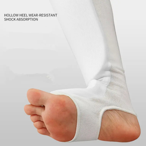 Professional Manufacturer Safety Sportswear Adjustable Elasticity Shin Guards Indoor Fighting Sportswear Breathable Shin In <b>Step</b> - Product Image 5