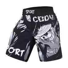 Shorts MMA personnalisés pour hommes, séchage rapide, extensibles, pour entraînement, gym, fitness, arts martiaux, vêtements de sport, fabricant OEM, marque privée - Product Image 2