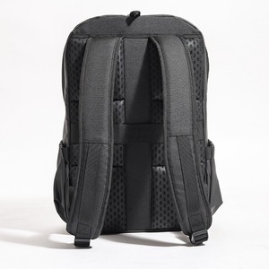 Classic <b>Black</b> Leather Business <b>Backpack</b> Large Capacity Laptop <b>Backpack</b> Waterproof Durable <b>Backpack</b> - Product Image 4