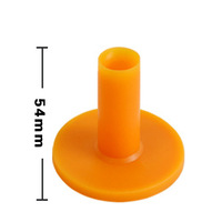 Tees de golf en caoutchouc personnalisés, directement de l'usine - Porte-tees portable multi-tailles, durable et écologique pour accessoires d'entraînement de golf