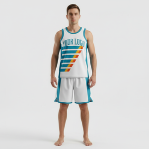 Uniformes de basket-ball sur mesure, prix compétitif, bonne qualité, séchage rapide, 100% polyester, en vente - Product Image 1