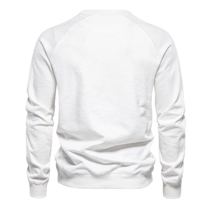 Sudadera de Cuello Redondo Extra Grande para Hombre, Tejido de Punto Jersey 100% Algodón Orgánico, 280g, Resistente al Viento, Ecológica, Casual, Personalizable, Venta al Por Mayor - Product Image 2