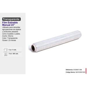 Film plastique transparent, produit manuel équitable - Product Image 1
