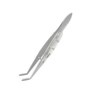 Pinzas Musculares Jameson para Agarrar Tejidos, Pinzas Derechas con 6 Dientes, Bloqueo Deslizante, 100 mm, Acero Inoxidable, Instrumento Quirúrgico Manual - Product Image 3