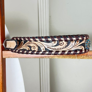 ปลอกคอสุนัขหนังแท้ปรับโลโก้ได้ตามต้องการหรูหราหนังแท้ - Product Image 4