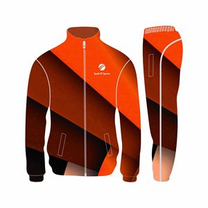 Ensemble de survêtements pour hommes en gros, 2 pièces avec fermeture éclair, ensemble sweat à capuche et pantalon de jogging, survêtements personnalisables avec logo pour hommes, idéal pour la gym et le fitness - Product Image 5