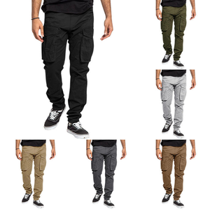 Pantalon cargo de jogging premium pour homme – Survêtement personnalisé avec poches utilitaires et coupe confortable - Product Image 6