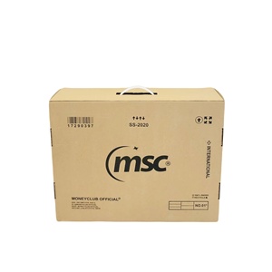 Wholesale Vietnam Model 35 Luxury Eco-Friendly Logo Customized Recycled Corrugated Self Erecting Paper <b>Box</b> Drinkware Household - Product Image 4