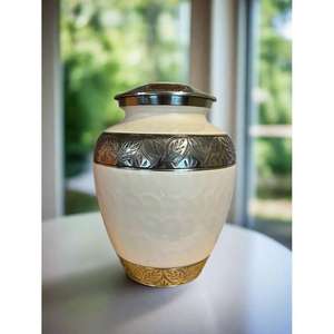 โกศทองเหลืองสำหรับผู้ใหญ่โกศใส่เถ้ากระดูกของผู้ใหญ่โกศใส่ศพเครื่องใช้งานหัตถกรรม - Product Image 6