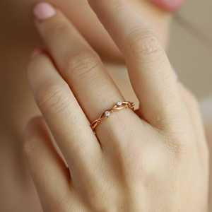 Hallmark Silver Eternal <b>Crown</b> Curve Gold Plated Rhodium Solitaire <b>Ring</b> - Product Image 2
