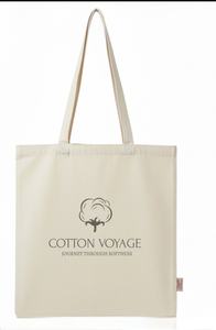 Sacs shopping personnalisés à long manche, impression logo, best-seller ART-701-01, sacs shopping en coton de haute qualité, en vente - Product Image 4