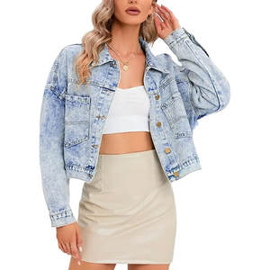 Chaqueta de Mezclilla con Piel Sintética para Mujer de las Mejores Marcas, Gran Venta, Recién Llegada, con Relleno de Algodón, Material Duradero - Product Image 1