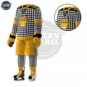 Pantalon de hockey sur glace sur mesure grande taille, fabriqué sur mesure, pour uniforme de hockey sur glace, maillot de hockey unique personnalisé - Product Image 4