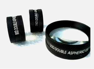 Distributeur de lentilles ophtalmiques – Pack combiné de lentilles asphériques doubles 20D 90D 78D pour examen manuel du fond d'œil sans contact – Étui rigide - Product Image 4