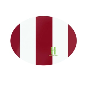 Manteles individuales lacados a rayas rectangulares de alta calidad OEM, bandeja para servir, decoración de boda, cargador, platos hechos a mano, nuevos manteles individuales de Vietnam - Product Image 2