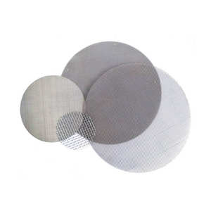 Filtre à mailles en acier inoxydable pour extrusion plastique industrielle, disque filtrant pour le traitement des polymères - Product Image 3