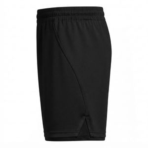Shorts pour hommes de luxe en tissu respirant de couleur noire unie, séchage rapide, coupe classique, shorts d'été pour hommes avec services OEM ODM - Product Image 3