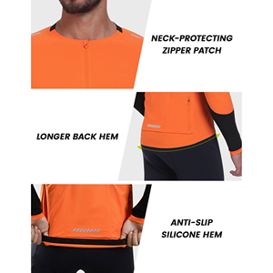 Maillot de cyclisme personnalisé pour homme, manches courtes, léger, respirant, anti-UV, vêtements de vélo professionnels - Product Image 2