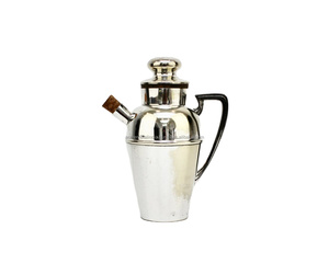 High Quality Premium Barware Tool Hot Selling Metal Art Deco <b>Cocktail</b> Shaker Pour and <b>Mix</b> Bartender Bar <b>Set</b> - Product Image 1