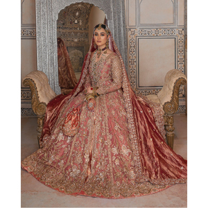 Vestidos de novia de manga larga con diseño único y bordados completos para mujer, colección de bodas a precios razonables. - Product Image 3