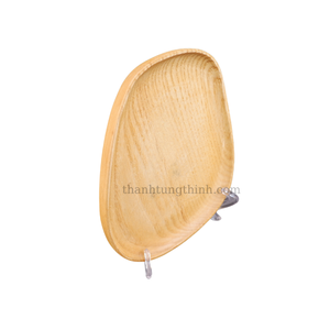 Bandeja de Madera en Forma de Nube Thanh Tung Thinh, Hecha a Mano, Minimalista, para Almacenamiento de Vajilla en la Sala de Estar, Hecho en Vietnam - Product Image 3